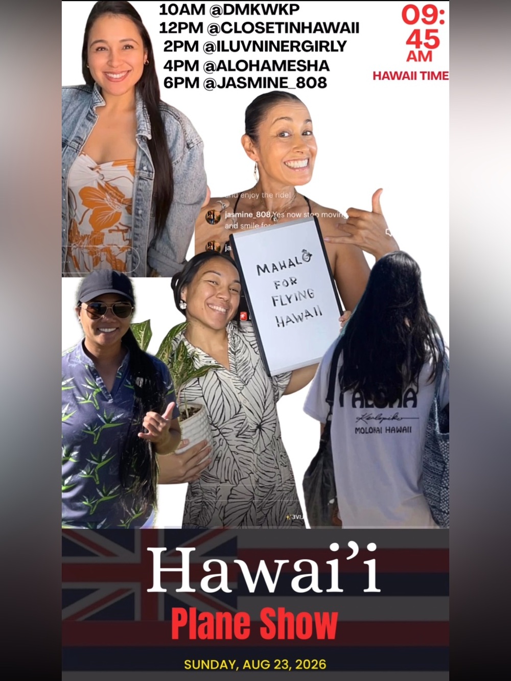 Hawai’i Plane Show SUNDAY 08/23/26 - Picture 1 of 3